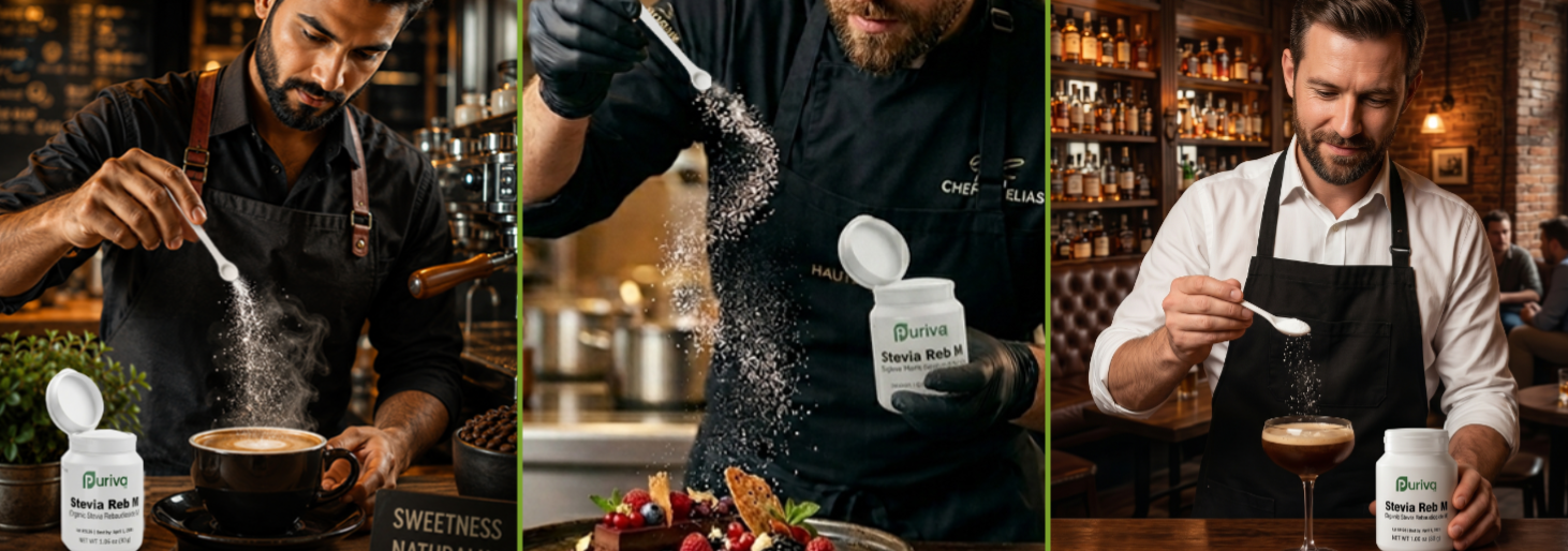 Culinary professionals at work with premium ingredients